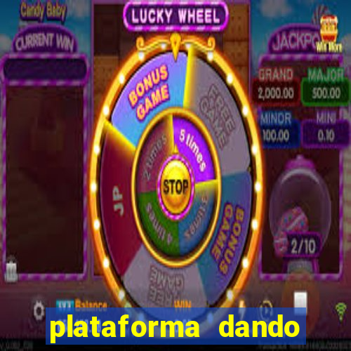 plataforma dando bonus de cadastro